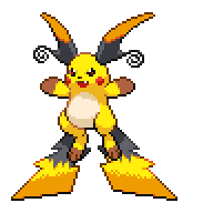 Battler sprite for Raichu