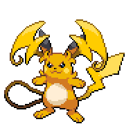 Battler sprite for Raichu
