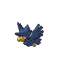 Battler sprite for Murkrow