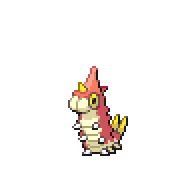 Battler sprite for Wurmple