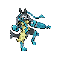 Battler sprite for Lucario