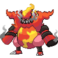 Battler sprite for Magmortar