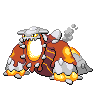 Battler sprite for Heatran