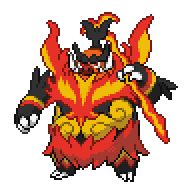 Battler sprite for Emboar