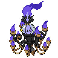 Battler sprite for Chandelure