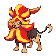Battler sprite for Pyroar