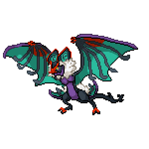 Battler sprite for Noivern
