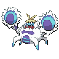 Battler sprite for Crabominable