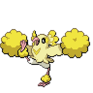 Battler sprite for Oricorio