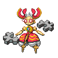 Battler sprite for Magearna