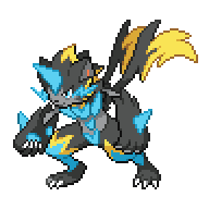 Battler sprite for Zeraora