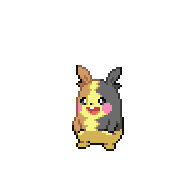 Battler sprite for Morpeko