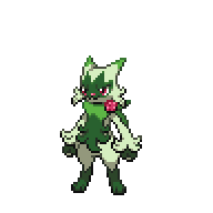 Battler sprite for Floragato