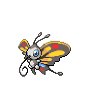 Battler sprite for Beautifly