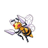 Battler sprite for Beedrill