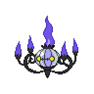 Battler sprite for Chandelure