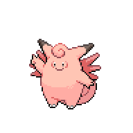 Battler sprite for Clefable