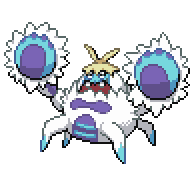 Battler sprite for Crabominable