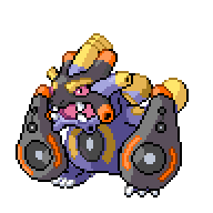 Battler sprite for Exploud