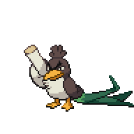 Battler sprite for Farfetch'd