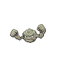 Battler sprite for Geodude