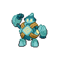Battler sprite for Golett