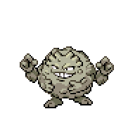 Battler sprite for Graveler