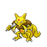 Battler sprite for Kadabra
