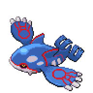 Battler sprite for Kyogre