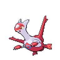 Battler sprite for Latias