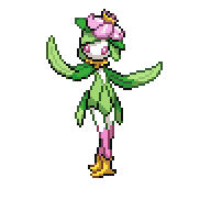 Battler sprite for Lilligant