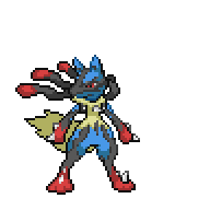 Battler sprite for Lucario