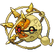 Battler sprite for Lunatone
