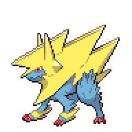 Battler sprite for Manectric