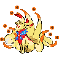 Battler sprite for Ninetales