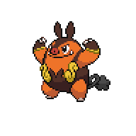 Battler sprite for Pignite