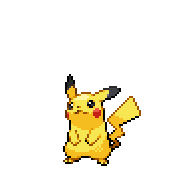 Battler sprite for Pikachu