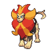 Battler sprite for Pyroar