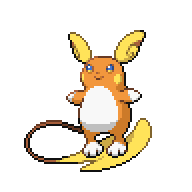 Battler sprite for Raichu
