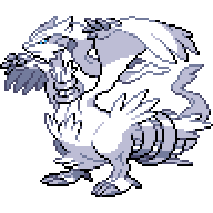Battler sprite for Reshiram