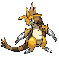 Battler sprite for Sandslash