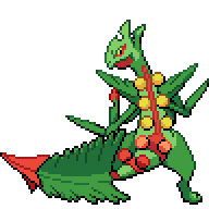 Battler sprite for Sceptile