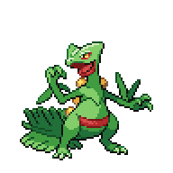 Battler sprite for Sceptile