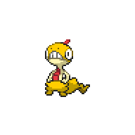 Battler sprite for Scraggy