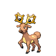 Battler sprite for Stantler