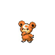 Battler sprite for Teddiursa